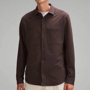 LULULEMON 
Soft Knit Overshirt French Terry - Espresso Mens M
